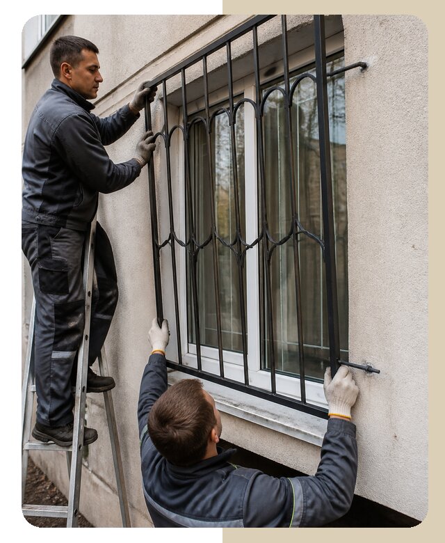 Монтаж сварных решеток в Лянторе по цене от 4607 р. | ДвериЛегко-Лнт